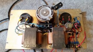 Electron Gun Filament Adjustable Power Supply - Transformers, Meters, and Variac