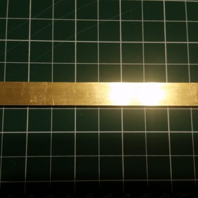 Peltier Chiller Step 10 - Cutting Brass Reinforcement Bar