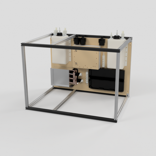 Modular Chiller Test Stand Program Closed Loop Peltier Chiller System Full Assembly - Fully Mounted on ...