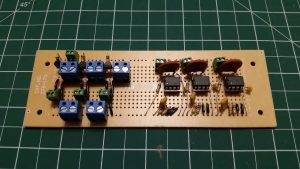 PWM Control Input and Flow Sensor Monitoring Board