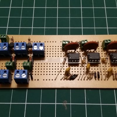 PWM Control Input and Flow Sensor Monitoring Board