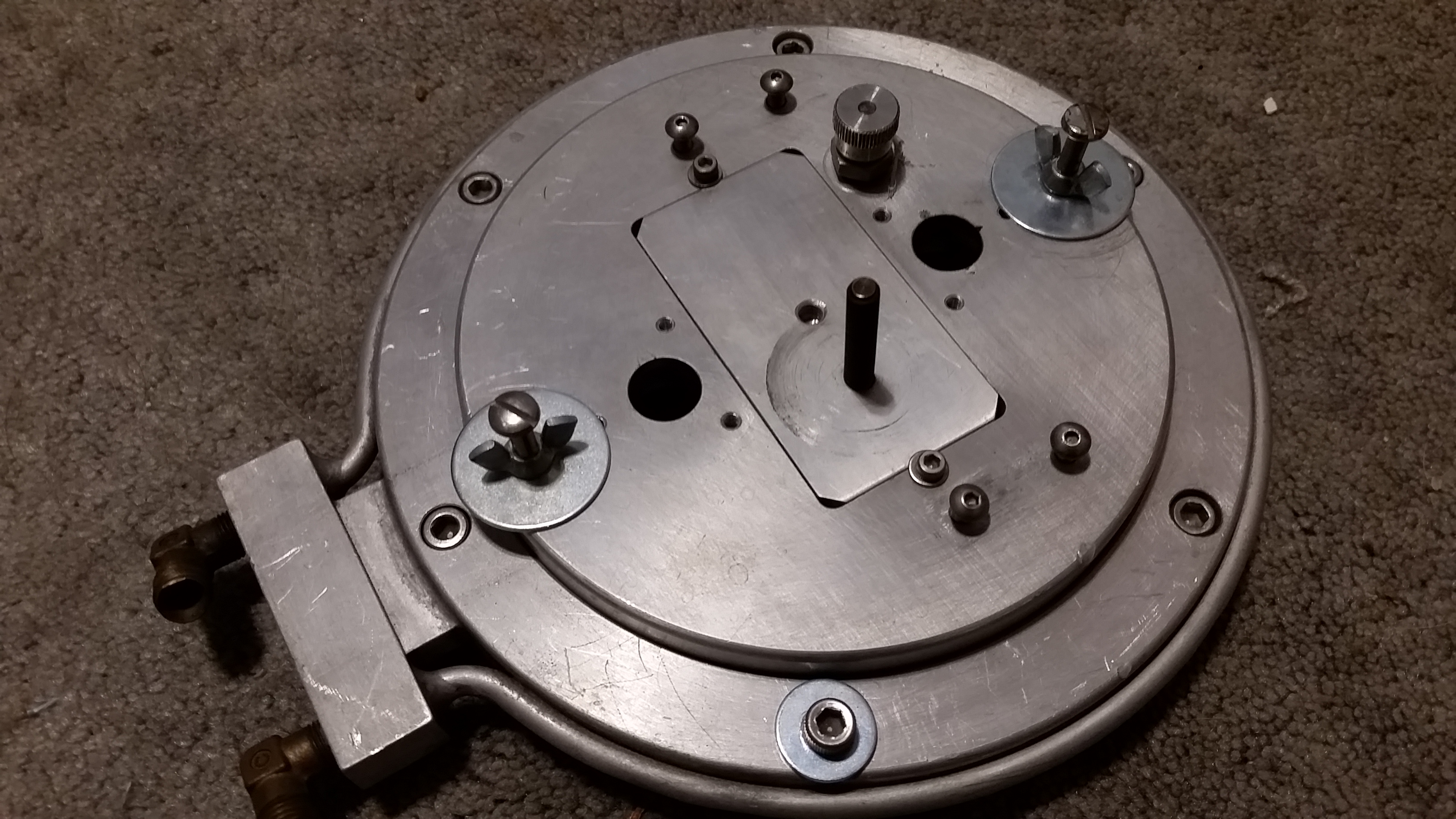 Water Cooled High Vacuum Chamber Lid FOR SALE Applied Ion Systems