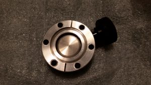 2.75" Conflat Butterfly Valve Open FOR SALE