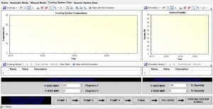 Control System Cooling System Data Screen