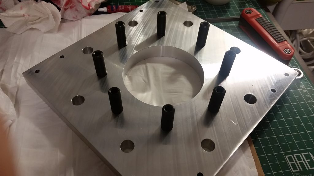 High Vacuum Bottom Plate Assembly 3
