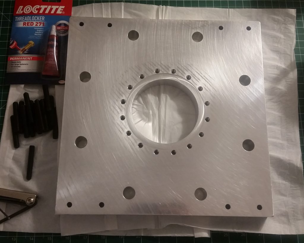 High Vacuum Top Plate Assembly 1