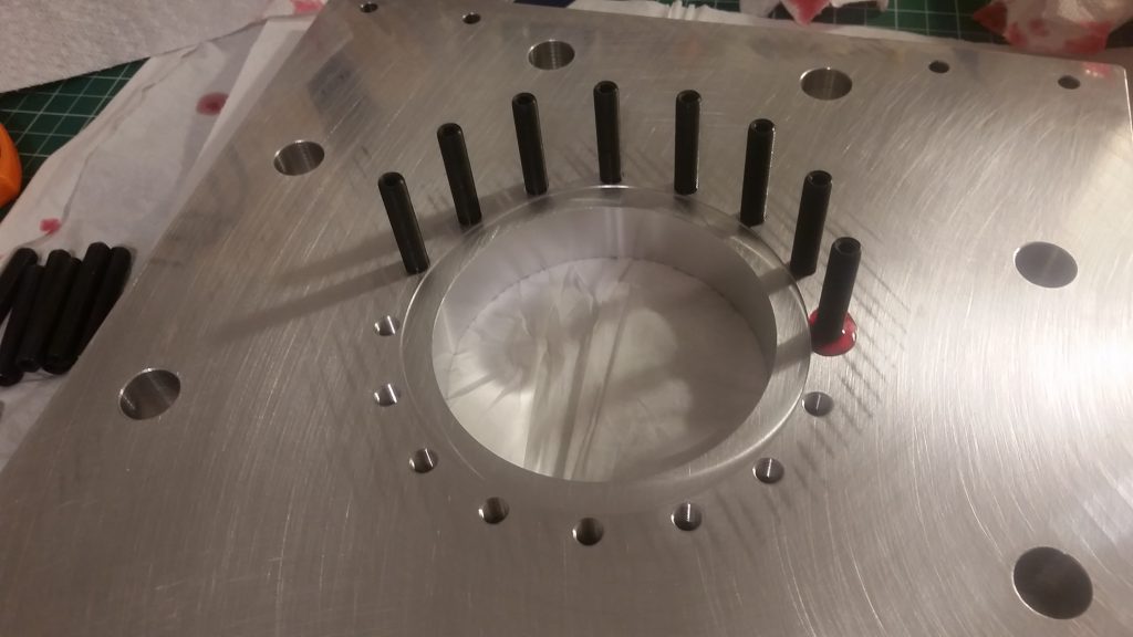 High Vacuum Top Plate Assembly 2