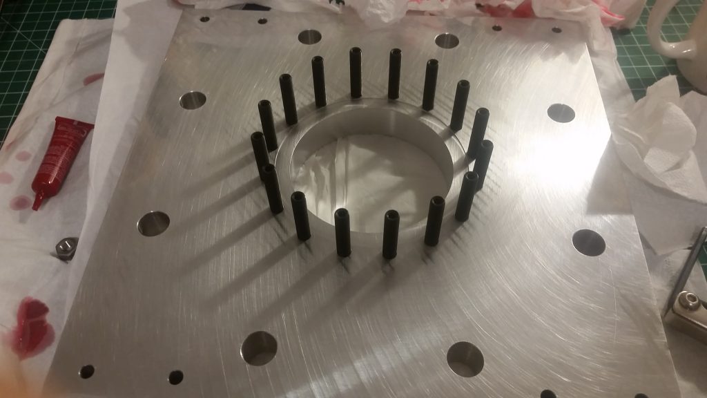 High Vacuum Top Plate Assembly 3