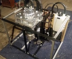 Integrated High Vacuum Test Stand Final Assembly 1