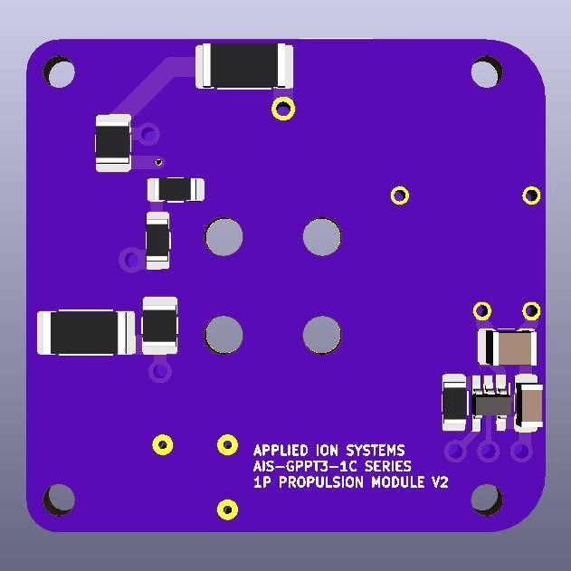 AIS-gPPT3-1C Series Propulsion Module 1P Board V2 - Back