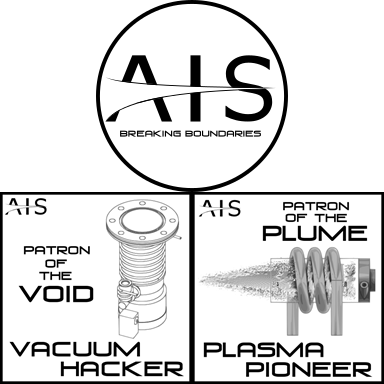 AIS Breaking Boundaries, Vacuum Hacker, and Plasma Pioneer Patron Tiers