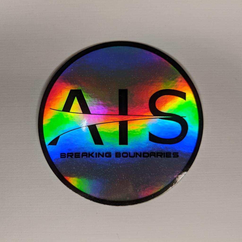 AIS Holographic Sticker 1