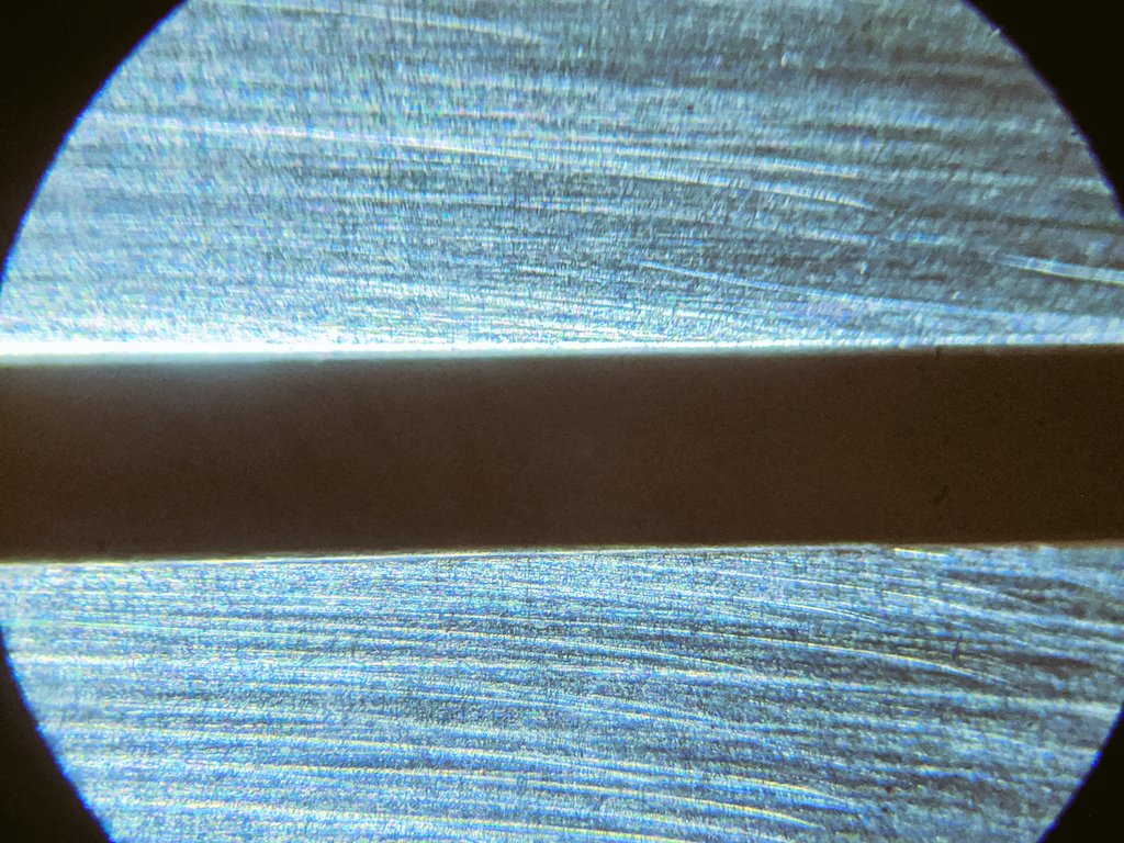 AIS-ILIS1 Enhanced Extractor Electrode Cleaned Under Microscope