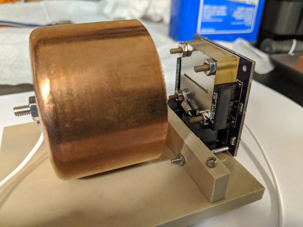 AIS-ILIS1 V4 Ionic Liquid Ion Source Electrospray Thruster Faraday Cup Mounting