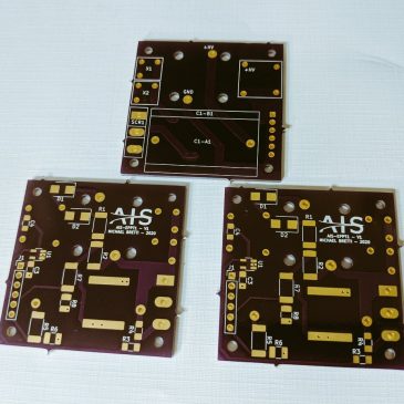V1 Boards for the New AIS-ePPT1 Micro Pulsed Plasma Thruster