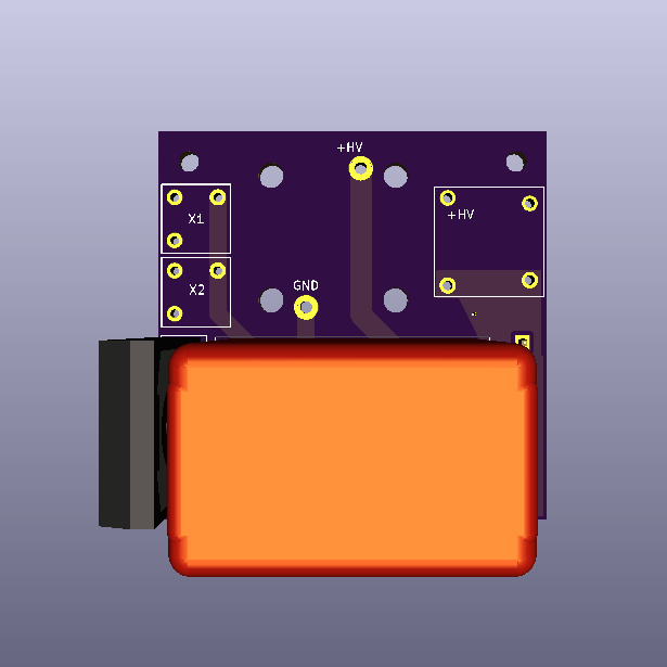 AIS-ePPT1 Series Pulsed Plasma Thruster PCB Front