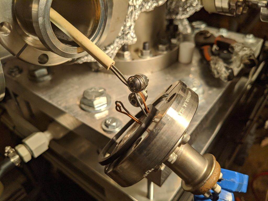 Micro Propulsion Testing Chamber TVAC Upgrade - Thermocouple Installation 2