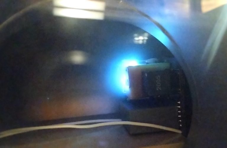 AISePPT1 Pulsed Plasma Thruster Ignition Test 1 IgniterCathode