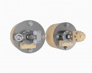 AIS-EHT1 Micro End Hall Thruster Render - Hollow Cathode vs Filament