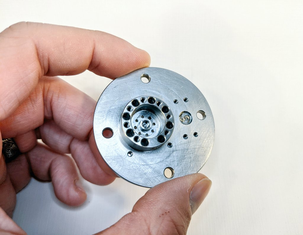 AIS-EHT1 Micro End Hall Thruster - Body Held in Hand