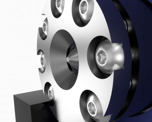 AIS-AHT1-PQ - Pico Anode Layer Hall Thruster - Thruster Close-Up CAD Render