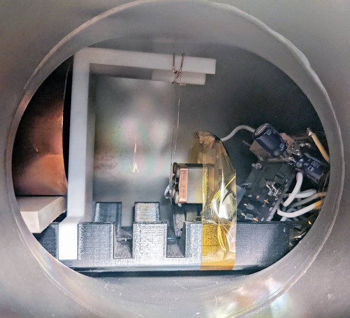 AIS-VAT1-PQ Micro Vacuum Arc Thruster - Copper Anode Modified Magnet Impulse Test