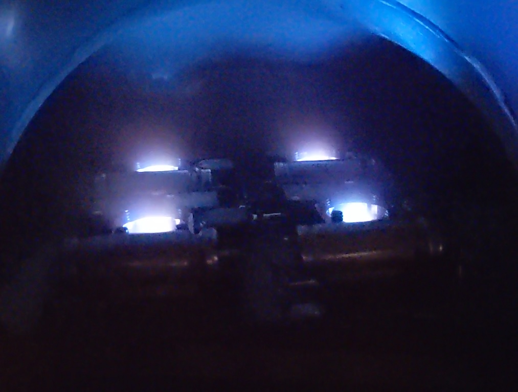 AIS-VAT1-QUAD Quad Micro Vacuum Arc Thruster - Plasma Plume - 8Hz