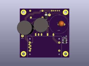 AIS-VAT2 Vacuum Arc Thruster - Power PCB Front